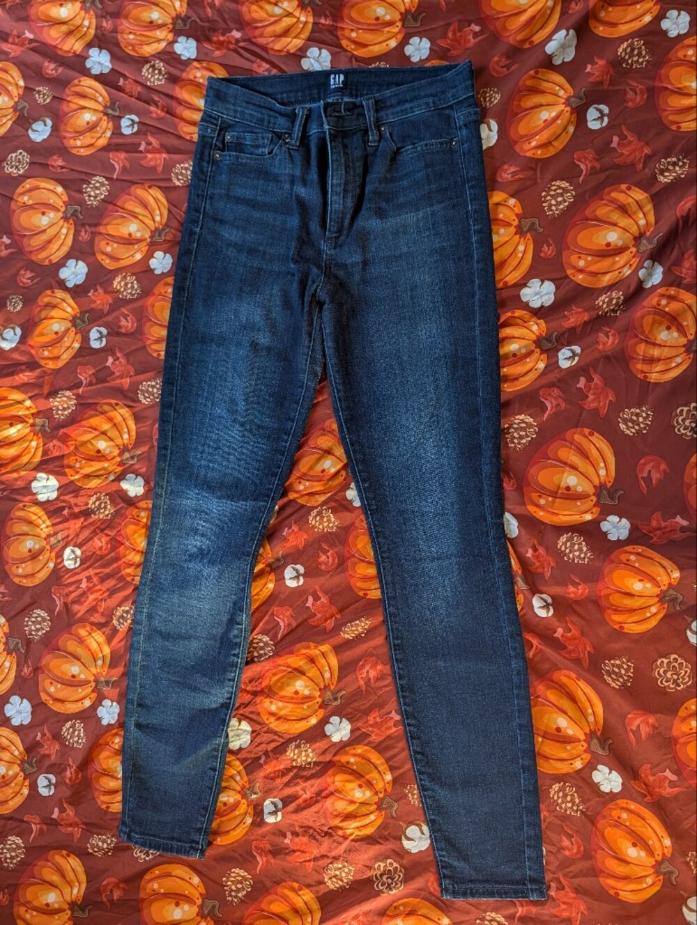 GAP Women's Skinny Jeans in Dark Indigo Wash 25 Reg